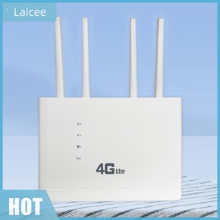 [Laicee.th] เราน์เตอร์ไร้สาย 4G 150Mbps WiFi 4 พอร์ต ซิมการ์ดโมเด็มเครือข่าย