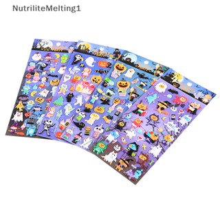 [NutriliteMelting1] ป้ายฉลาก PVC ลายฟักทองฮาโลวีนน่ารัก สําหรับตกแต่งสมุดไดอารี่ อัลบั้ม แพลนเนอร์ 1 ชิ้น [TH]