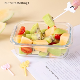 [NutriliteMelting1] ใหม่ ส้อมพลาสติก ขนาดเล็ก ลายการ์ตูนผลไม้ สร้างสรรค์ สําหรับเค้ก