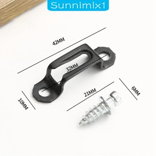 [Sunnimix1] ตัวเชื่อมต่อสกรูซ่อน พร้อมสกรูบานพับตู้ 100 ชิ้น