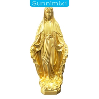 [Sunnimix1] ฟิกเกอร์เรซิ่น รูปปั้น Mary สําหรับตกแต่งบ้าน ห้องนอน