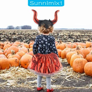 [Sunnimix1] ที่คาดผมคอสเพลย์ปีศาจ ฮาโลวีน ของเล่น สําหรับเด็ก ปาร์ตี้วันเกิด โชว์วัยรุ่น