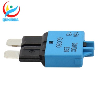 [qunjiajia.th] เบรกเกอร์เซอร์กิต รีเซ็ตได้ 15A 15 แอมป์ 28V DC