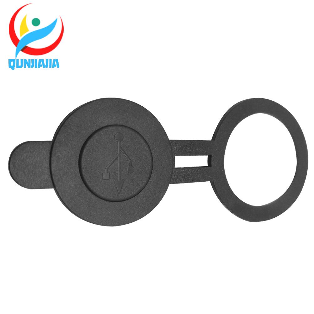 [qunjiajia.th] ผ้าคลุมที่ชาร์จ USB ทรงกลม กันน้ํา กันฝุ่น เส้นผ่าศูนย์กลาง 30 มม. สําหรับรถยนต์ รถจักรยานยนต์ ราคา ถูกที่สุด ดีลบีเคเค แกลเลอรีภาพที่ 8