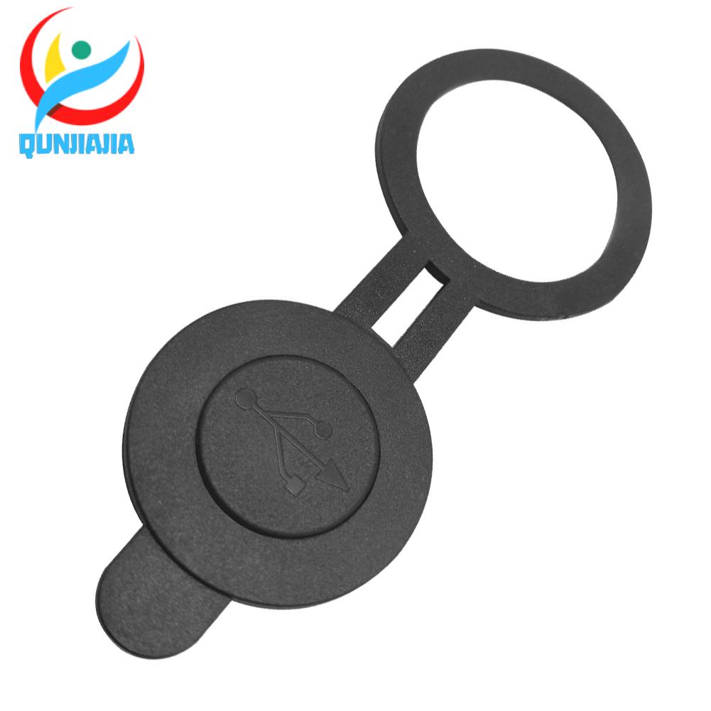 [qunjiajia.th] ผ้าคลุมที่ชาร์จ USB ทรงกลม กันน้ํา กันฝุ่น เส้นผ่าศูนย์กลาง 30 มม. สําหรับรถยนต์ รถจักรยานยนต์ ราคา ถูกที่สุด ดีลบีเคเค แกลเลอรีภาพที่ 9