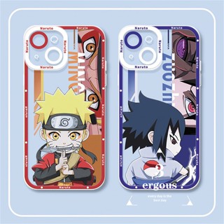 เคสโทรศัพท์มือถือแบบนิ่ม ลายการ์ตูนนารูโตะ Uzumaki Sasuke Uchiha สําหรับ Realme C35 C25Y C25s C21Y C20A C15 C12 C11 Narzo 50A 50i 9i 6i 5 5i 5s