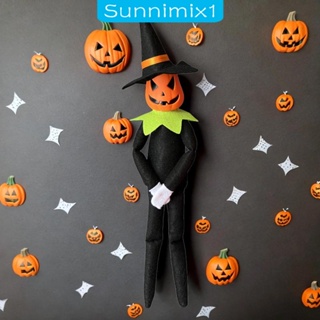 [Sunnimix1] ตุ๊กตาฟักทองเอลฟ์ คนแคระน่ารัก แฮนด์เมด สําหรับตกแต่งบ้าน ฮาโลวีน