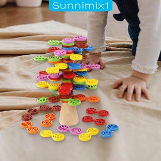 [Sunnimix1] ของเล่นบล็อกตัวต่อเรียงลําดับสี เพื่อการเรียนรู้ สําหรับทุกเพศ ทุกวัย