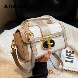 KIQUNE  กระเป๋าถือ กระเป๋าผ้า 2023 NEW  Stylish Chic Korean Style fashion L97S0I5 37Z230910