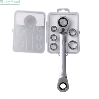 【Big Discounts】Quick Disassembly 6 in 1 Double Head Ratchet Wrench Time Saving and Labor Saving#BBHOOD