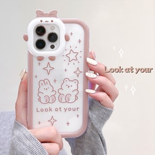 เคสโทรศัพท์มือถือ ซิลิโคนนุ่ม ใส กันกระแทก ลายการ์ตูนมอนสเตอร์ตัวน้อย สําหรับ Samsung A02S A03S A04S A32 A52 A53 A34 A52S 5G A54 A11 A12 A13 A21S A22 A23 A04E A50 A51 S23 Ultra S23 Plus