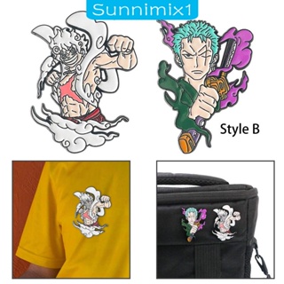 [Sunnimix1] เข็มกลัดเคลือบ ลายการ์ตูนอนิเมะน่ารัก สําหรับเสื้อแจ็กเก็ต เครื่องประดับ กระเป๋า