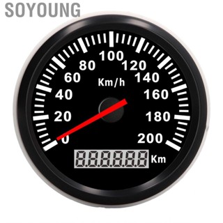 Soyoung Odometer Gauge Boat  Speedometer High Accuracy for Yacht