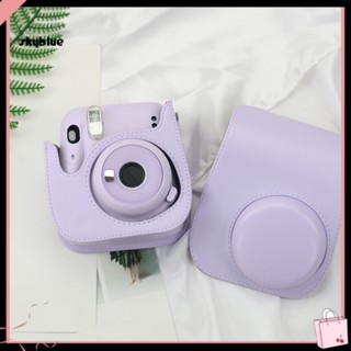 [Sy] เคสกระเป๋าหนังเทียม กันตก ป้องกันกล้อง สําหรับ Fuji Polaroid Mini12