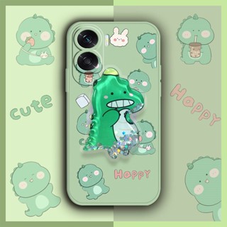 Simplicity Cartoon Phone Case For Honor X50i phone case protective case The New Anti-fall ins Rotatable stand cute quicksand