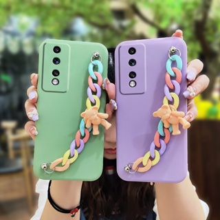 Liquid silicone shell Camera all inclusive Phone Case For Huawei Honor80 GT/80Pro Straight Screen Simplicity Solid color