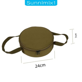 [Sunnimix1] กระเป๋าถือ แบบพกพา สําหรับตั้งแคมป์ บาร์บีคิว ท่องเที่ยว ปาร์ตี้