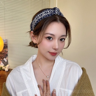 0818-YWSN Retro High Sense Hairpin Headband Female Summer Simplicity Temperament Wide-Edged Headband Online Influencer Fashion New Elegant Hair Accessories PXPC