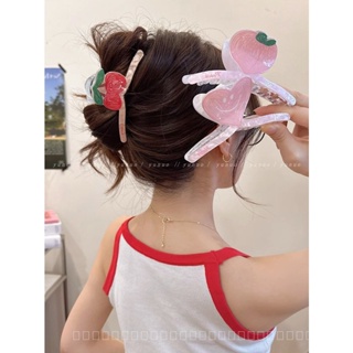 0818-YWSN Sweet Girl ~ Summer Cute Hairpin Womens Back Head Simple Hair Jaw Clip New High Sense Shark Clip ZZZB