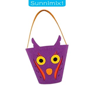 [Sunnimix1] ถุงขนม ใช้ซ้ําได้ สําหรับตกแต่งปาร์ตี้ฮาโลวีน