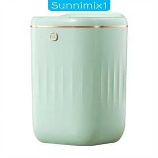 [Sunnimix1] ถังขยะอัตโนมัติ ไร้การสัมผัส พร้อมฝาปิด สําหรับห้องน้ํา ห้องครัว บ้าน โรงแรม