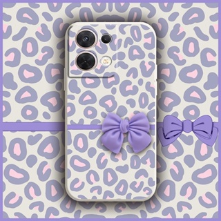 cute Simplicity Phone Case For OPPO Reno8 5G ins phone case Skin feel silicone Cartoon protective case Anti-fall