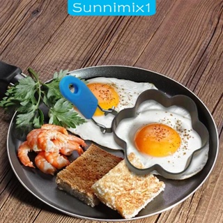 [Sunnimix1] แหวนทอดไข่ดาว พร้อมด้ามจับ สําหรับทําอาหาร แพนเค้ก ไข่เจียว