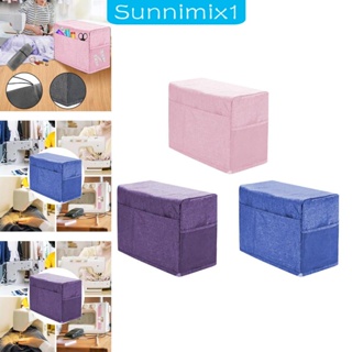 [Sunnimix1] ผ้าคลุมจักรเย็บผ้า พับได้ กันฝุ่น สําหรับจักรเย็บผ้า กรรไกร ถักนิตติ้ง