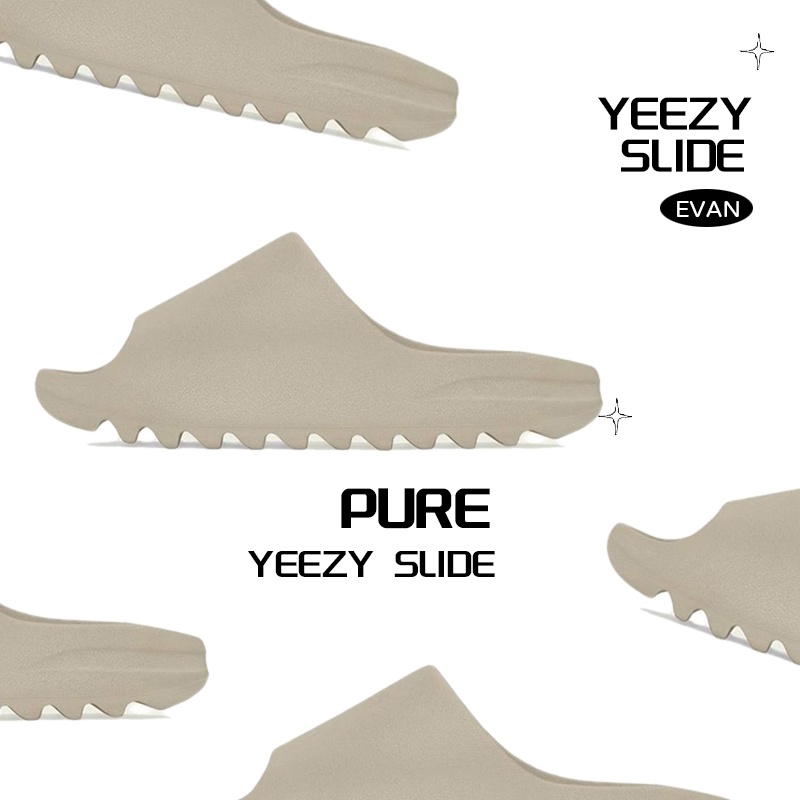 💙 พร้อมส่ง!! Adidas Yeezy Slide Pure แท้💯% Sandals