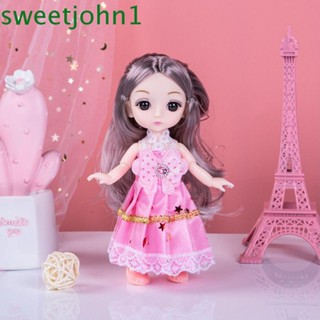 Sweetjohn ตุ๊กตาฟิกเกอร์น่ารัก 17 ซม. สําหรับตกแต่งบ้าน DIY