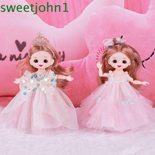 Sweetjohn ตุ๊กตาเจ้าหญิงมอลลี่ ขนาดเล็ก 17 ซม. ของเล่นสําหรับเด็ก