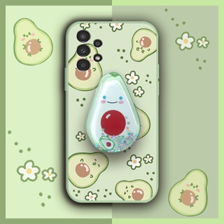 Skin-friendly feel cute Phone Case For Samsung Galaxy A13 4G/SM-A135/SM-A137/A13LTE Rotatable stand Skin feel silicone