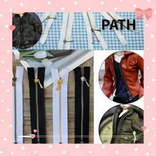 Path ซิป ขนาดเล็ก 10*2 ซม. 8 แบบ แฮนด์เมด คุณภาพสูง สําหรับเย็บผ้า สมุดภาพ