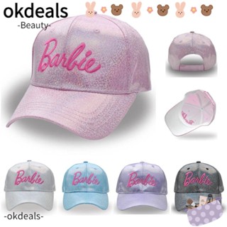 Okdeals หมวกเบสบอลลําลอง ปักลายตัวอักษร Baibie ปรับได้ สําหรับเด็ก และผู้ใหญ่