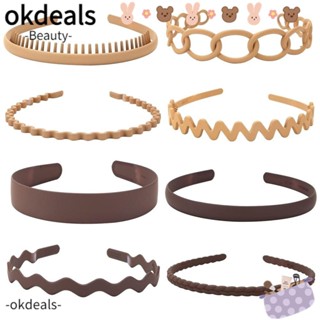 Okdeals ชุดที่คาดผม กันลื่น สําหรับเล่นกีฬากลางแจ้ง 8 ชิ้น