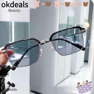 Okdeals แว่นตา ป้องกันแสงสีฟ้า แบบพกพา ป้องกันดวงตา สําหรับผู้ชาย และผู้หญิง