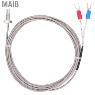 Maib BERM K Type Thermocouple  Temperature M6 Screw Thread 2 Wire Probe