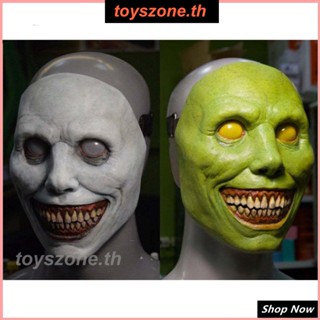 New Halloween Terror Mask Cos Exorcist ยิ้มปีศาจหน้าขาว (toyszone.th)