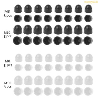 Weroyal สกรูพลาสติก ป้องกันฝุ่น สําหรับฝาป้องกัน M8 M10 16 ชิ้น