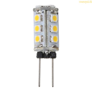 Weroyal G4 15 SMD หลอดไฟ LED ชิป 3528 สีขาวอบอุ่น สําหรับโคมไฟ DC 12V 3200k