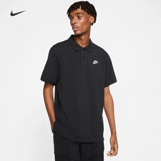 TH7T NIKE original documentary 23SS mens lapel T-shirt cotton shorts summer polo shirt!