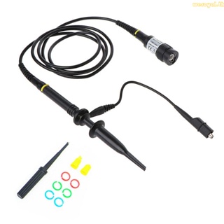 1X 10X P2200 200MHz High Precision Oscilloscope Probe Alligator Test Clip with A