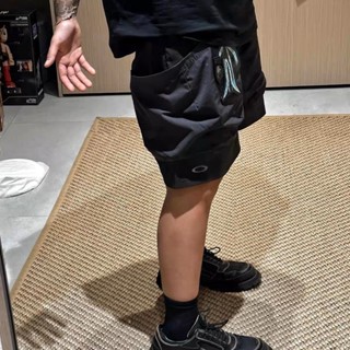 A5J3 good goods Japanese European style outdoor functional stitching workwear large pocket shorts mens shorts loose middle pants