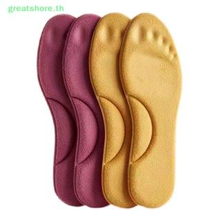 Greatshore แผ่นพื้นรองเท้า โฟมเมมโมรี่ ให้ความอบอุ่น ให้ความอบอุ่น เหมาะกับหน้าหนาว สําหรับผู้หญิง