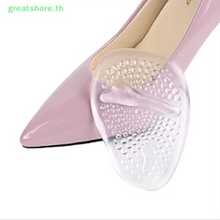 Greatshore แผ่นเจลซิลิโคนใส สําหรับรองเท้าส้นสูง 1 คู่