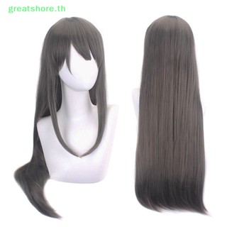 Greatshore Puella Magi Madoka Magica Akemi Homura วิกผมยาวตรง สีดํา สําหรับคอสเพลย์