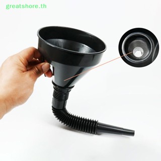 Greatshore 2-In-1 กรวยเติมน้ํามันเชื้อเพลิงดีเซล เบนซิน พร้อมที่กรอง สําหรับน้ํามันเชื้อเพลิง 2 In 1 TH