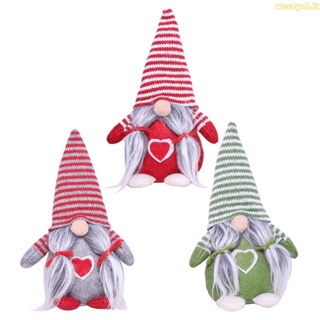 Weroyal Merry Christmas Swedish Santa Gnome ตุ๊กตายัดไส้ แฮนด์เมด ของเล่นสําหรับเด็ก