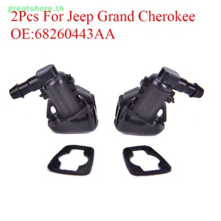 Greatshore หัวฉีดที่ปัดน้ําฝน 2 ชิ้น สําหรับ Jeep Grand Cherokee 68260443Aa TH