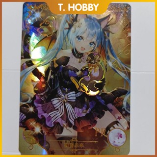 ของแท้ การ์ดเก็บสะสม กบน้อย Luo Shui Chapter PR Hatsune Miku Genshin Rem Two-Dimensional Goddess